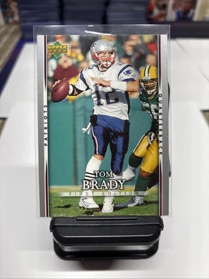 Tom Brady 2007 UPPER DECK FIRST EDITION #56 SILVER INVEST GOAT HOF MVP TB12 - Image 1 of 2