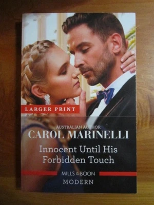 S/C LIBRO MILLS & BOON MODERNO INOCENTE HASTA SU TOQUE PROHIBIDO *DEBE VERLO* Foto 1 de 2