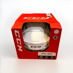 Casco CCM FL 60 Blanco Talla Pequeña (HTFL60) NUEVO - Imagen 1 de 7