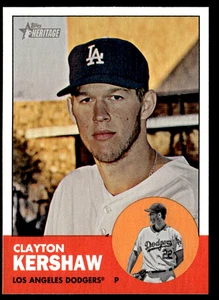 2012 Topps Heritage - Clayton Kershaw #210 Target Red - Bild 1 von 2