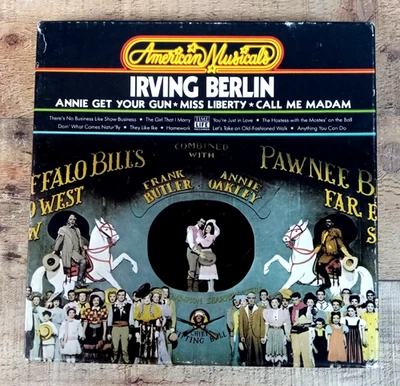 IRVING BERLIN BOX SET 3 CASSETTE TAPES WITH BOOKLET AMERICAN MUSICALS TIME LIFE - Image 1 of 4