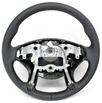 OEM Steering Wheel For Hyundai Elantra Sedan 56110-3X001-RY-AS Black Leather - Image 1 of 4