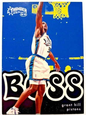 1998-99 Skybox Thunder Boss Grant Hill #6B HOF - Image 1 of 2