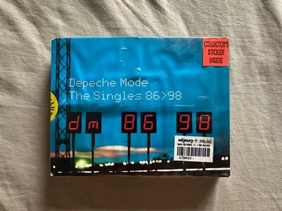 Rare DEPECHE MODE 'The Singles 86   98 PHILIPPINES Double Cassette Tape Album - Image 1 of 4