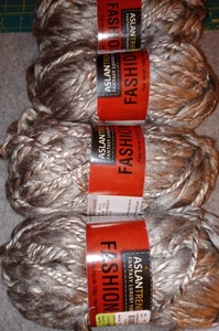 Neu Paket 4 ASLANTRENDS FASHIONIST Garn "bräunlich" Farbe, Vintage - Bild 1 von 1