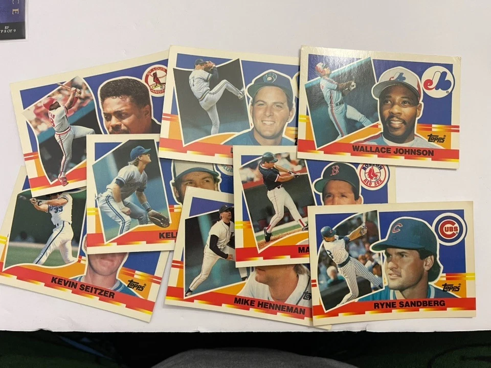 1990 Topps Big Baseball Cards (YOUR PICK) - Image 1 of 1