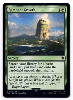 Rampant Growth NM Commander: Final Fantasy 0313 MTG Regular - Image 1 of 2
