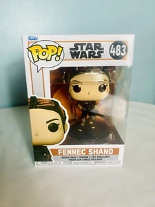 NEU Funko Pop Star Wars Mandalorian Fennec Shand 483 PROTECTOR Ding - Bild 1 von 9