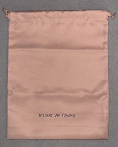 Stuart Weitzman Pink Drawstring Dust Bag / Shoe Storage 11” x 14” NEW - Picture 1 of 1