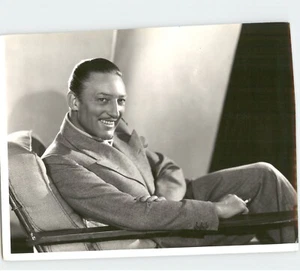 Vecchio ritratto attore Hollywood Warren William 1936 foto di Elmer Fryer - Foto 1 di 2