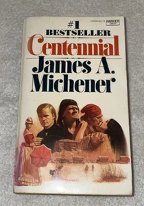 Centennial By James A. Michener Paperback Book Vintage 1975 First Printing - Picture 1 of 9