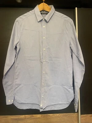 Mens Blue Long Sleeve Shirt Tiger Of Sweden Size 40 - Image 1 of 4