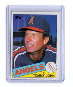 1985 Topps Tommy John California Angels #179 🚀😳💥MT - Picture 1 of 2