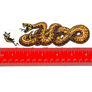 Vintage 1980’s Jeff Kendall Snake Santa Cruz Skateboard’s Sticker/Decal - Bild 1 von 7