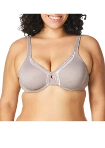 Olga Minimizer Bra UK 40C Mink Underwire Butterfly Effect - Picture 1 of 3