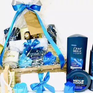MENS HAPPY BIRTHDAY | PRESENT GIFT HAMPER GIFT BOX BATH SET | FOR HIM | DAD - Picture 1 of 10