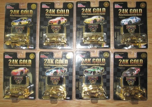 1998 Racing Champions 24K GOLD 1/64 Lot Musgrave Bodine Labonte Cope Sadler - Image 1 of 1