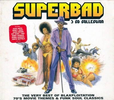 SUPERBAD Various 3 x CD Blaxploitation Funk Soul - Image 1 of 2