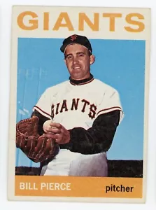 1964 Topps Billy Pierce #222 Giants Ex - Picture 1 of 1
