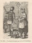A2171 Suppliers of Drinks A Saint Petersburg - Xylograph Of 1895 - Engraving
