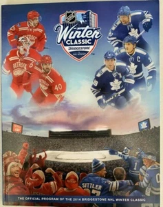 2014 WINTER CLASSIC OFFICIAL GAME PROGRAM TORONTO MAPLE LEAFS DETROIT RED WINGS - Picture 1 of 1
