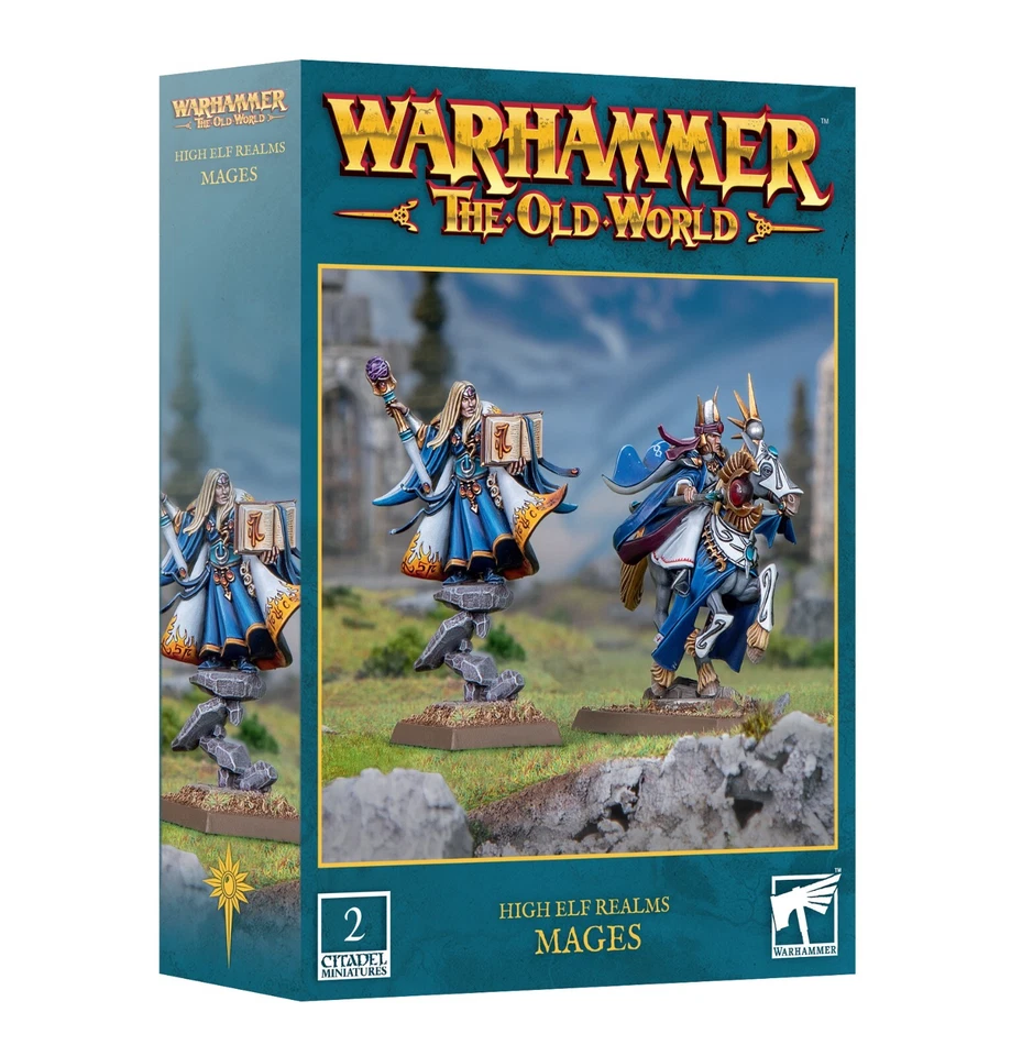 Warhammer TOW High Elf Realms Mages nuevo en caja Foto 1 de 1