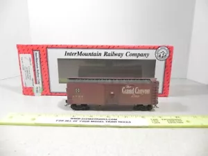 HO BOXCAR InterMountain 46016-13 Santa Fe Grand Canyon 12 Panel 40 Ft. WEATHERED - Picture 1 of 5