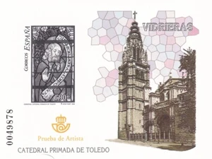 Spain 2004 Edifil OP #85 Toledo Cathedral Stained glass wind Architecture MNH VF - Picture 1 of 1