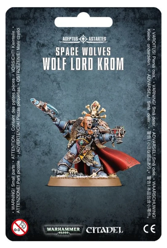 Space Wolves Wolf Lord KROM Warhammer 40K Marines Marine - Image 1 of 1