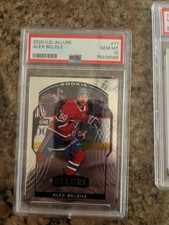 2020-21 Upper Deck Allure Alex Belzile Rookie #71 PSA 10