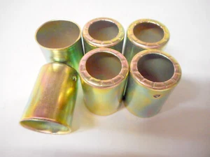 Accesorios de aire acondicionado Beadlock, #12 férulas de crimpado para manguera de barrera REDUCIDA, 6 piezas 13012R - Imagen 1 de 2
