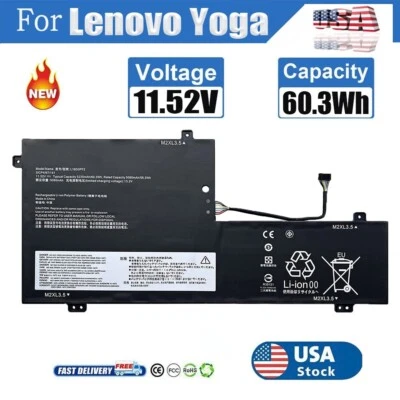 L18D3PF2 Battery For Lenovo Yoga C740-15IML Series L18M3PFA 5B10T83739 60.3Wh US - Image 1 of 4