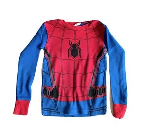 SpiderMan Homecoming Pajama Top Sz S - Picture 1 of 4
