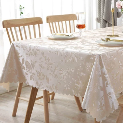 Waterproof Print Tablecloths PVC Background Plastic Tablecloth  Home Decoration - Image 1 of 4