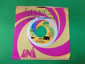 NEIL DIAMOND Stones b/w Crunchy Granola Suite 55310 7" 45rpm Vinyl VG+ - Picture 1 of 3