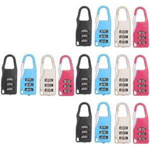 4 Pack Schleppschachtel Mit Diebstahlsperre Reisen Student Gepäckschloss - Bild 1 von 12