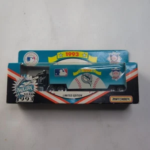 1993 Matchbox Florida Marlins Transporter Inaugural Year Limited Edition - Picture 1 of 5