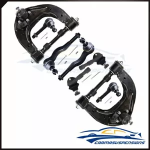 8pcs Front Control Arms Tie Rod Ends For Mitsubishi Montero Sport XLS 1994-2004 - Foto 1 di 10