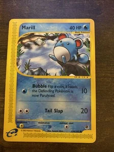 Pokémon TCG Marill Expedition 120/165 Regular Common - Picture 1 of 4