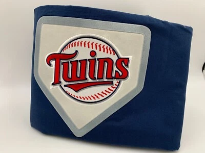 Funda nórdica Pottery Barn Teen Baseball NLB Minnesota Twins azul marino doble #R109 Foto 1 de 4