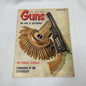 Vtg August 1963 Guns Magazine Special Issue 100th Anniversary of Gettysburg - Picture 1 of 3