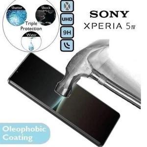 100%Genuine Tempered Glass 9H Screen Protector (5IV Five 4) For Sony Xperia 5 IV - Picture 1 of 2