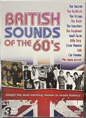British Sounds of the 60's [DVD] GENUINE UK BOX SET The Cheap Fast Free Post - Image 1 of 3