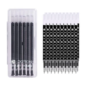 Super Black Ink Pen Refills 20pcs 0.5mm Fine Tip Quick Drying Smooth Writing ... - Picture 1 of 5