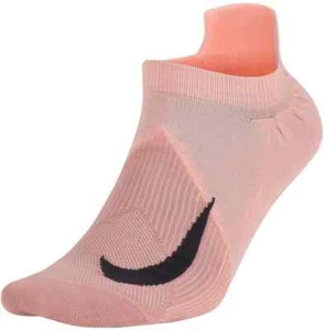 Nike Light Weight No Show Socks SX6262-646 Storm Pink/Rust Pink Women Size 7.5-9 - Picture 1 of 2