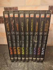2009 Time Life Rock And Roll Hall Of Fame Live 9 Dvd Boxset In Collectors Box - Imagen 1 de 4