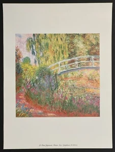 Claude Monet: Le Pont Japonais, Basin Aux Nympheas - Art Print 30x40cm - Picture 1 of 1