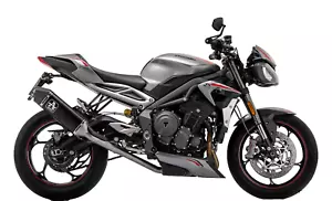 MARMITTA ARROW VELOCE ALLUMINIO DARK PER TRIUMPH STREET TRIPLE 765 RR/RS 20-22 EURO5 - Foto 1 di 4