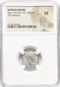 Septimus Severus AR Denarius NGC en muy buen estado - Imagen 1 de 4