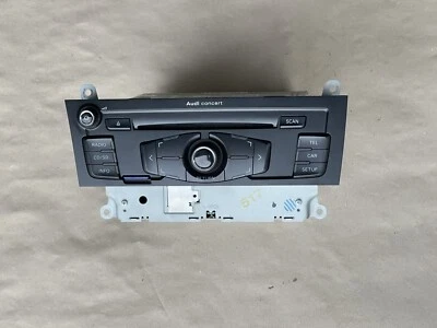 AUDI A4 8K B8 2.0 TDI Autoradio Concert CD-Radio Tuner Panasonic 8T1035186B Orig - Bild 1 von 4